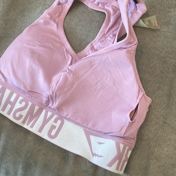 Pink Gymshark Sports Bra Size XS - Picture 3 of 4